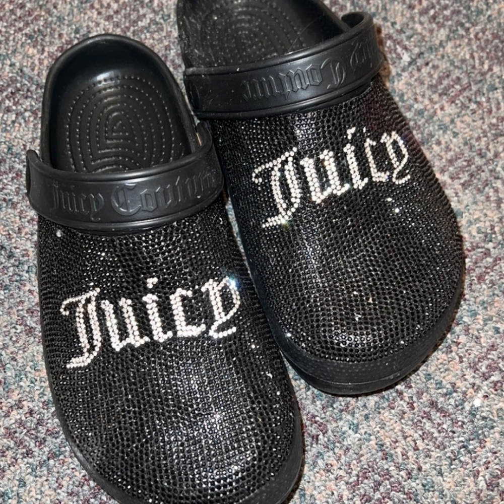 Juicy Couture bling croc inspired style size 7.5